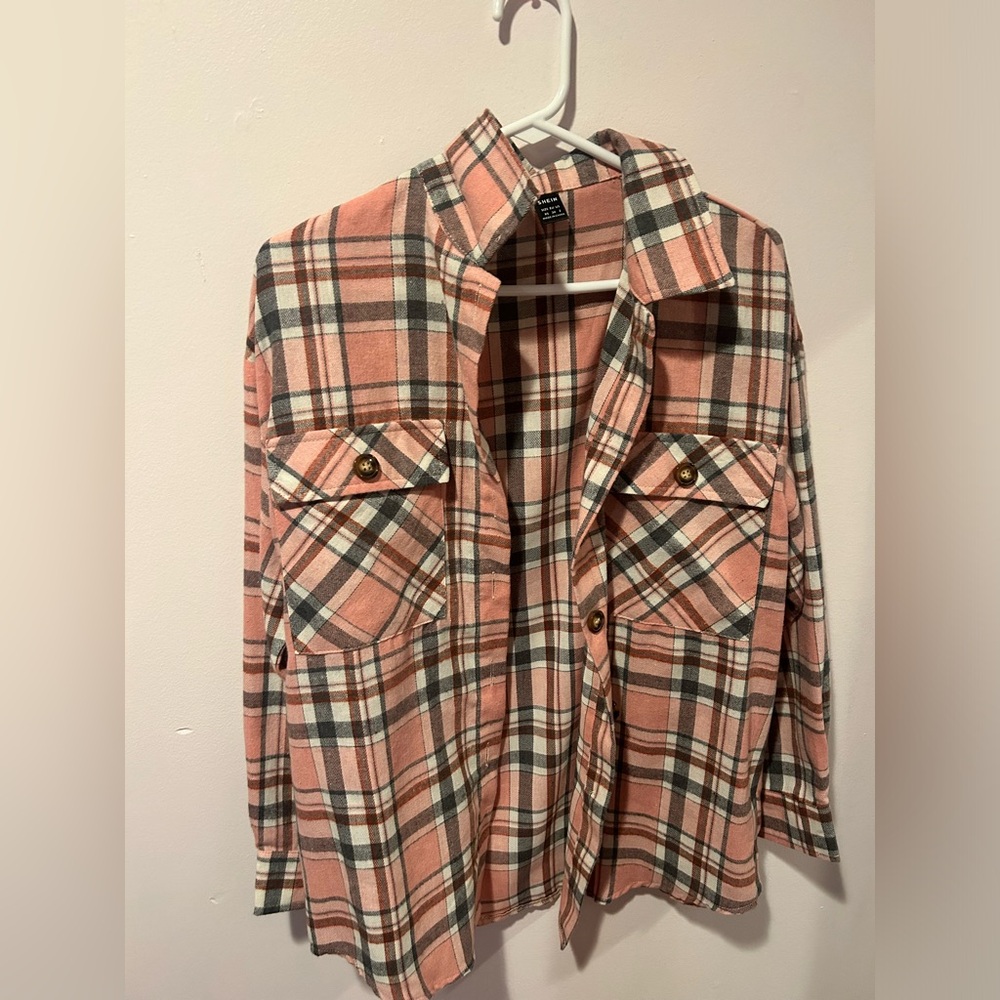 Shein flannel